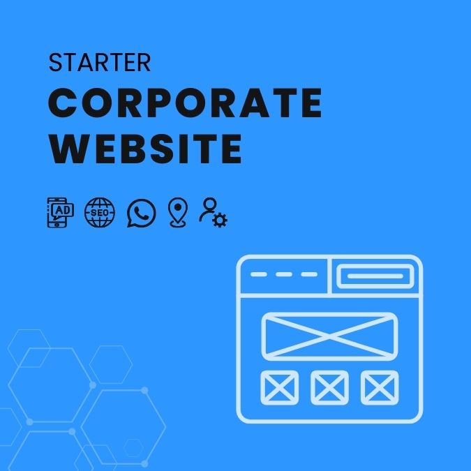 corporate website starter