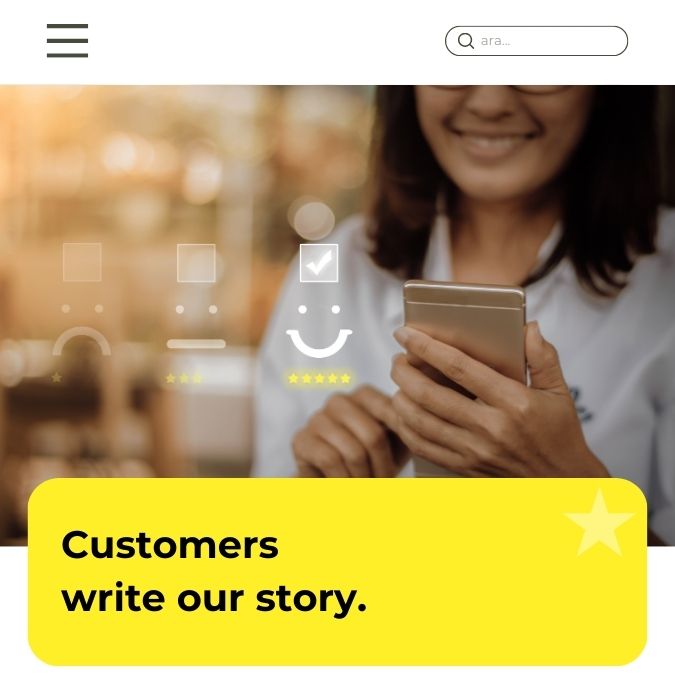customers write our story