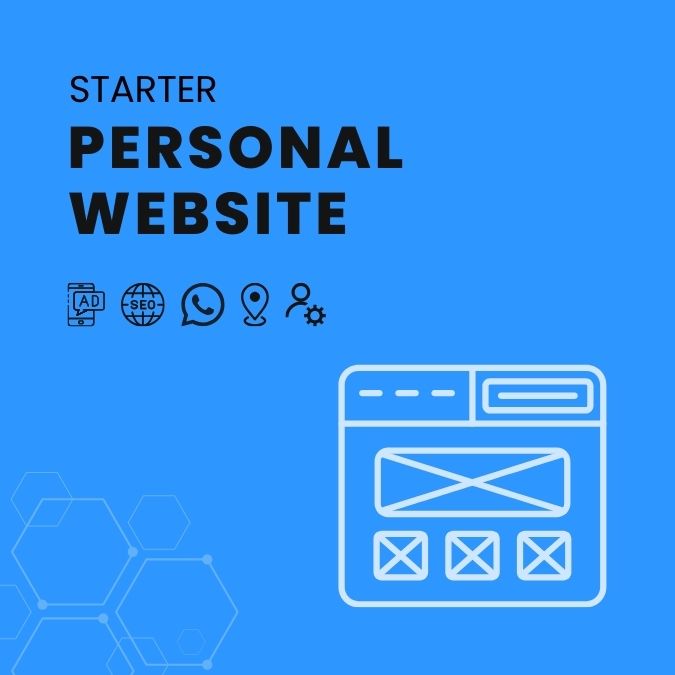 personal website starter